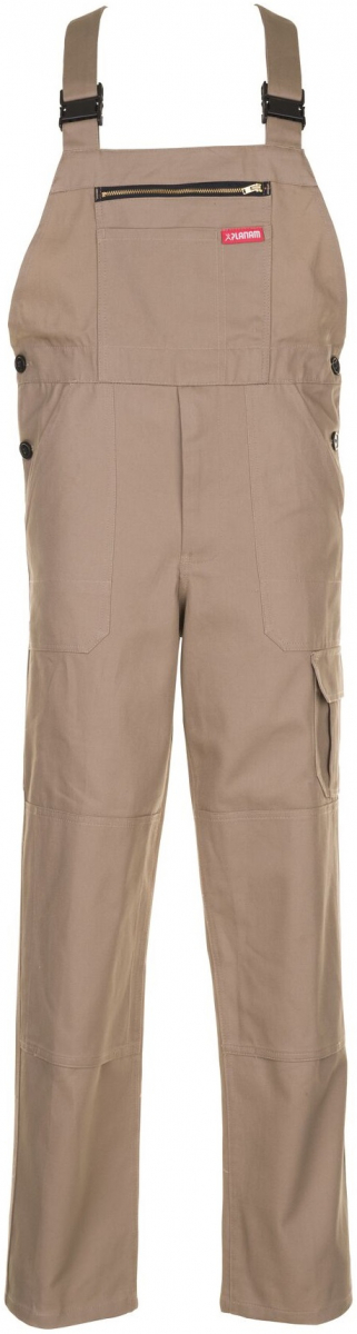 PLANAM-Workwear, Cargo-Arbeits-Berufs-Latz-Hose, BW 290 khaki