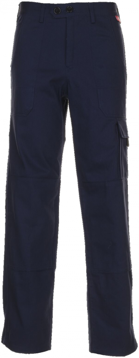 PLANAM-Workwear, Cargo-Arbeits-Berufs-Bund-Hose, BW 290 hydronblau