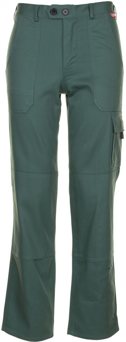 PLANAM-Workwear, Cargo-Arbeits-Berufs-Bund-Hose, BW 290 mittelgrün