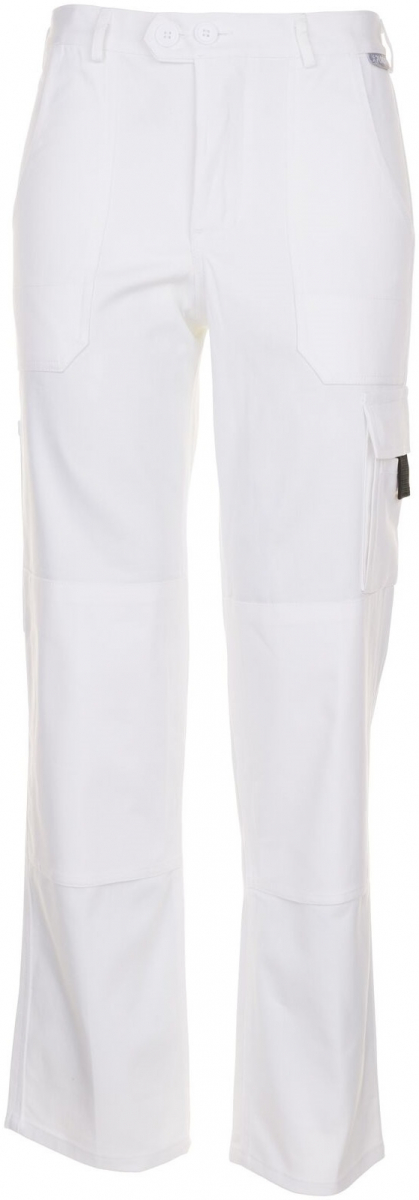 PLANAM-Workwear, Maler-Cargo-Arbeits-Bund-Hose, BW 290, reinweiß