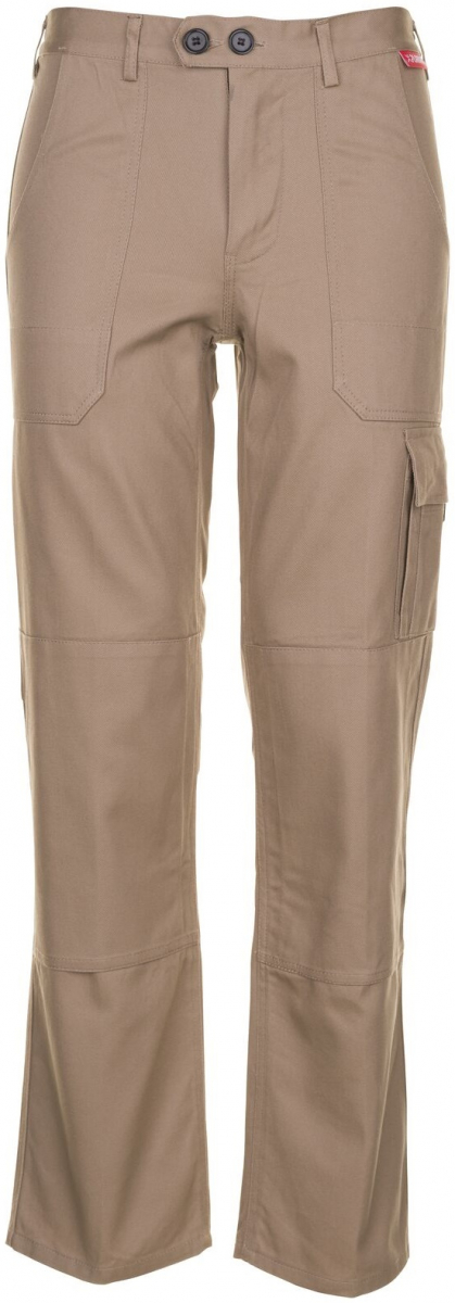 PLANAM-Workwear, Cargo-Arbeits-Berufs-Bund-Hose, BW 290 khaki