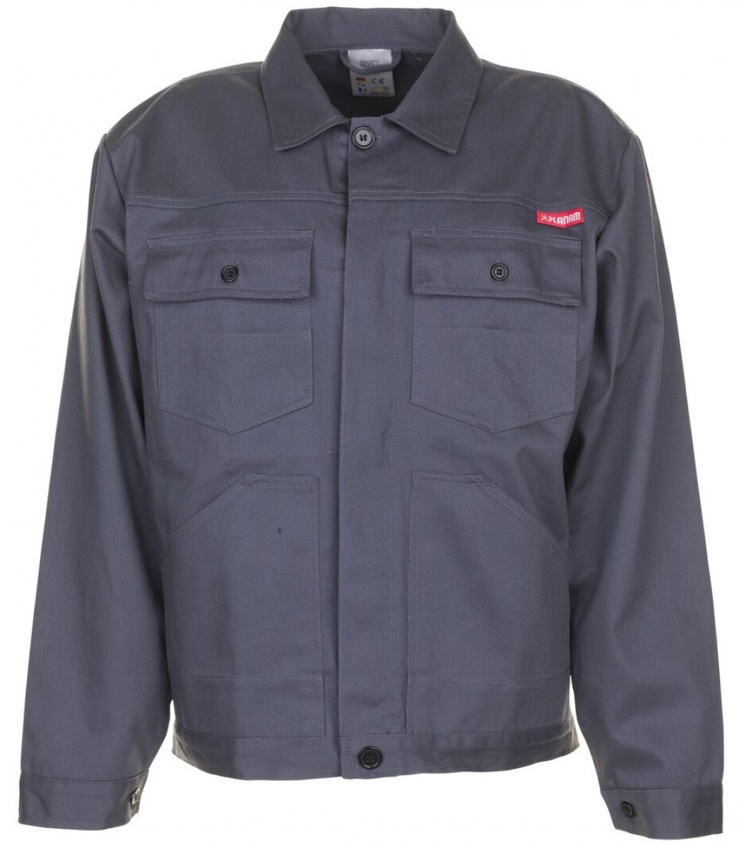 PLANAM-Workwear, Arbeits-Berufs-Bund-Jacke, BW 290 grau