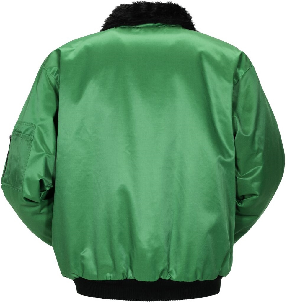 PLANAM-Workwear, Winter-Piloten-Berufs-Jacke, Gletscher, grün