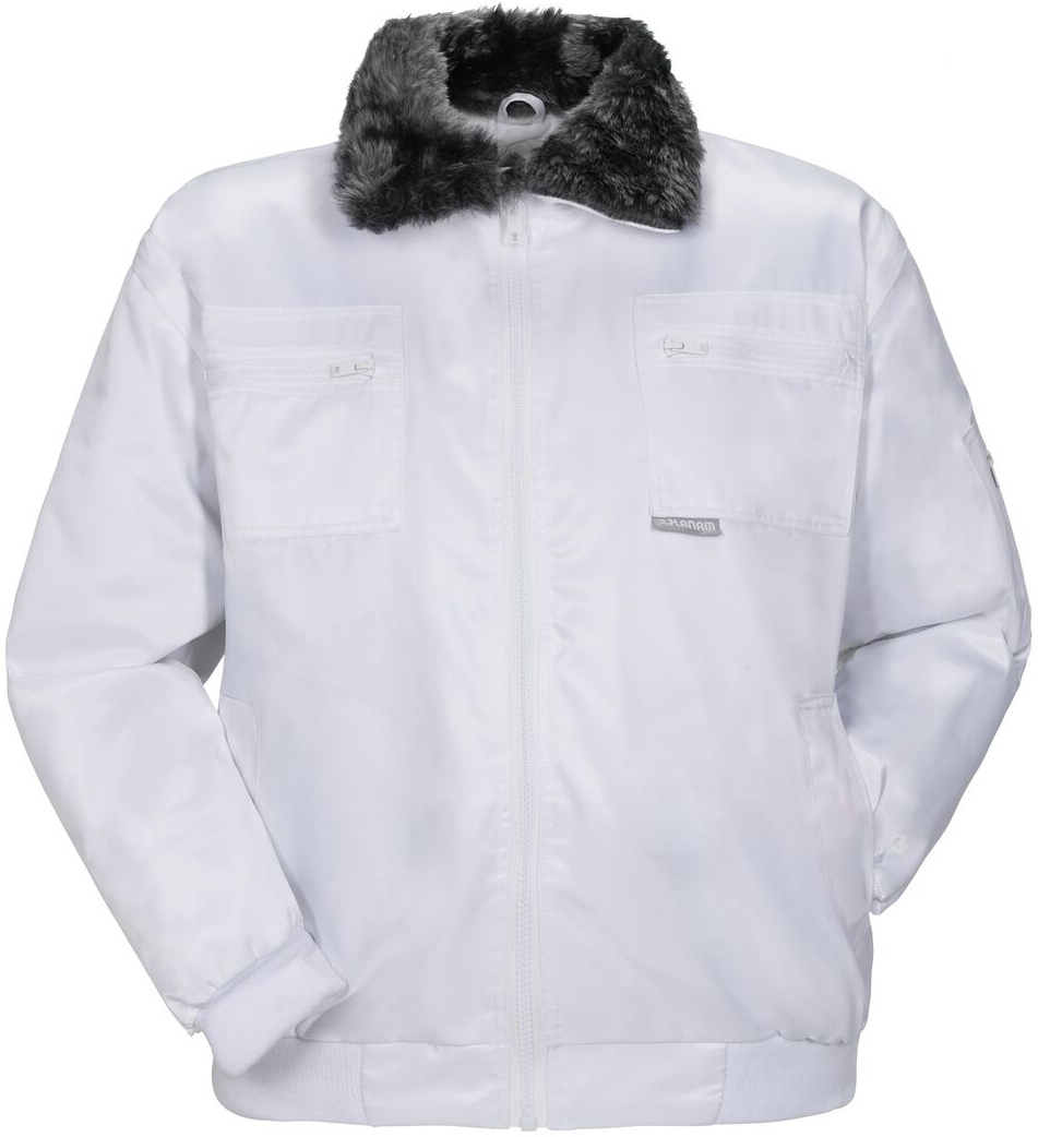 PLANAM-Workwear, Winter-Comfort-Jacke, Gletscher, weiss