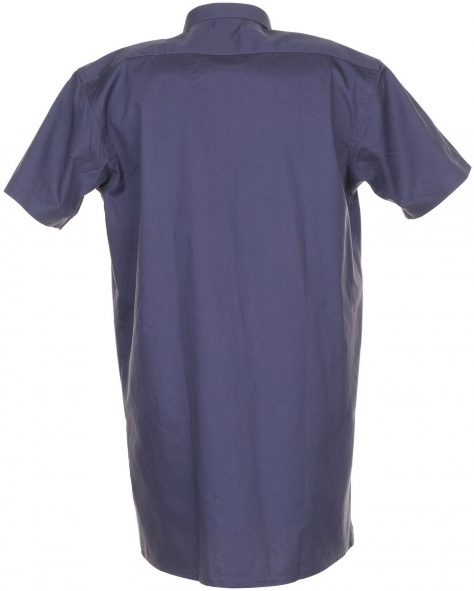 PLANAM-Workwear, Arbeits-Berufs-Hemd, Köperhemd Kurzarm grau