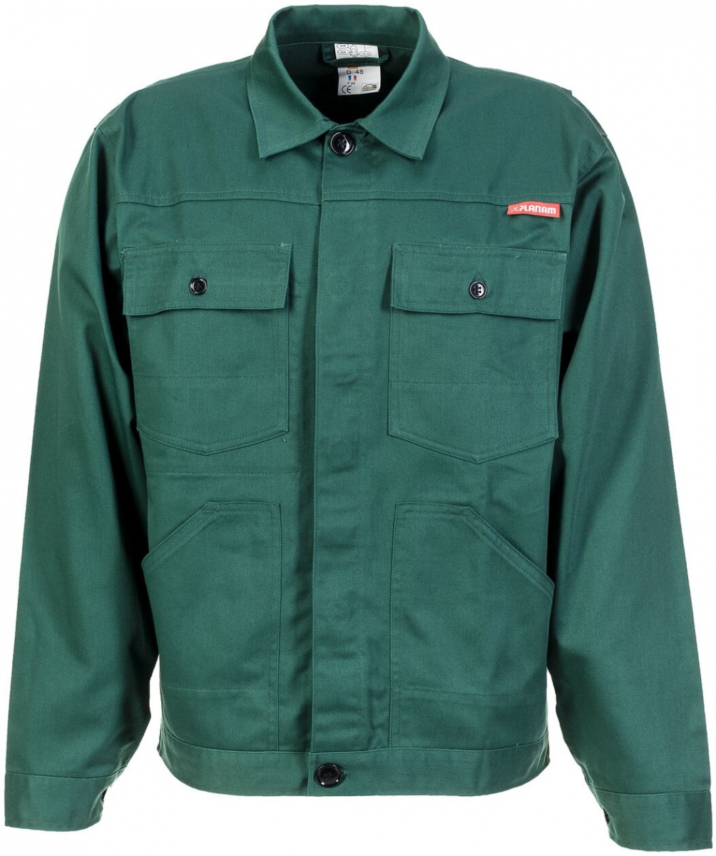 PLANAM-Workwear, Arbeits-Berufs-Bund-Jacke, MG 290 mittelgrün