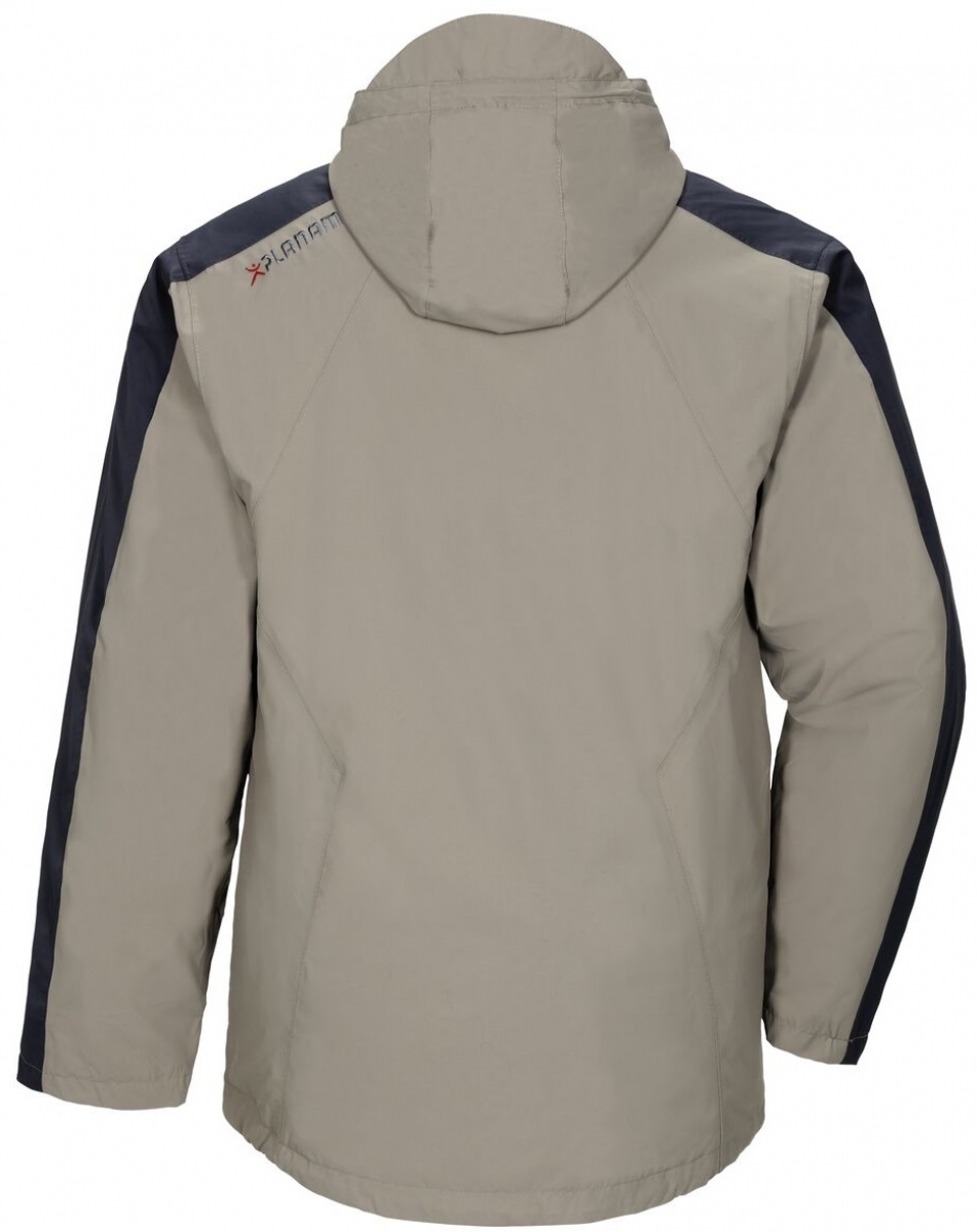 PLANAM-Workwear, Outdoor-Wetter-Schutz, Splash, Arbeits-Regen-Jacke, 1497, stone/grau