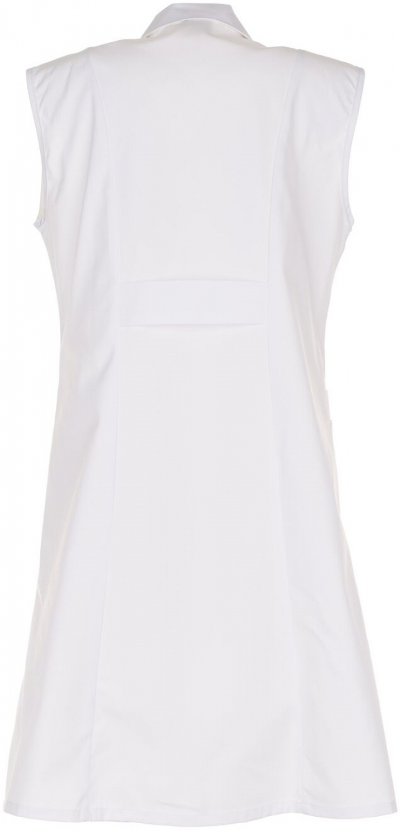 PLANAM-Workwear, Damen Berufsmantel o. Arm BW weiß