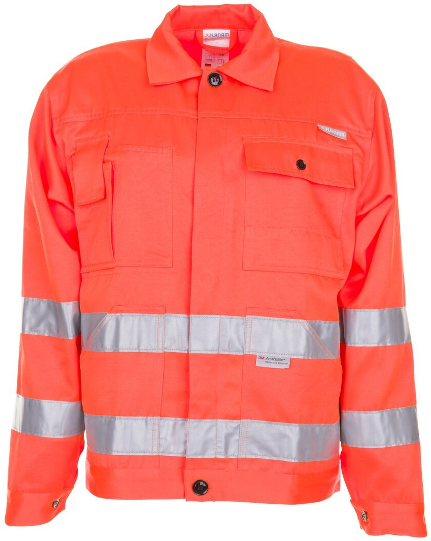 PLANAM-Warnschutz, Warn-Bund-Jacke uni orange