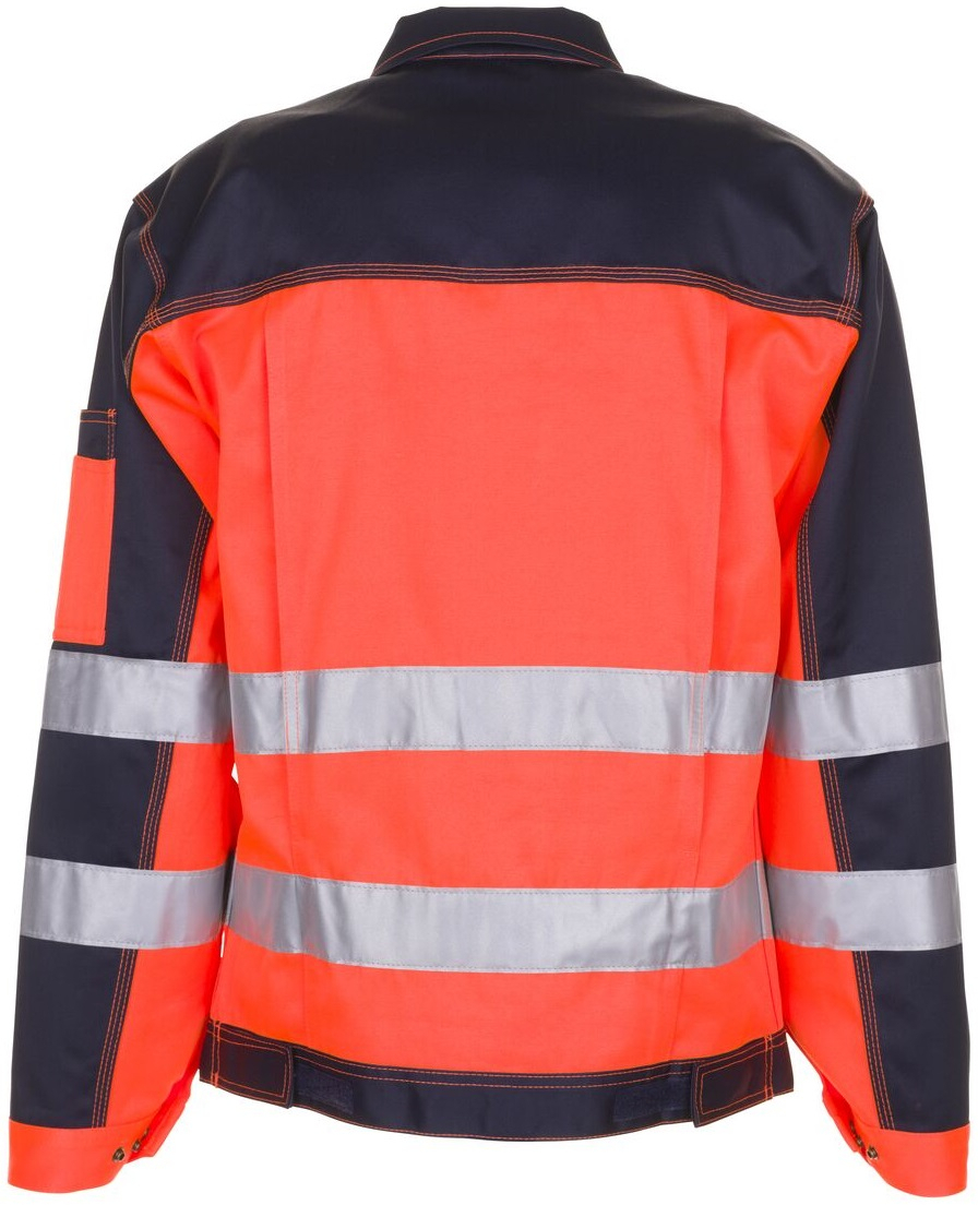 PLANAM-Warnschutz, Bund-Jacke, Warnjacke kontrast orange/marine