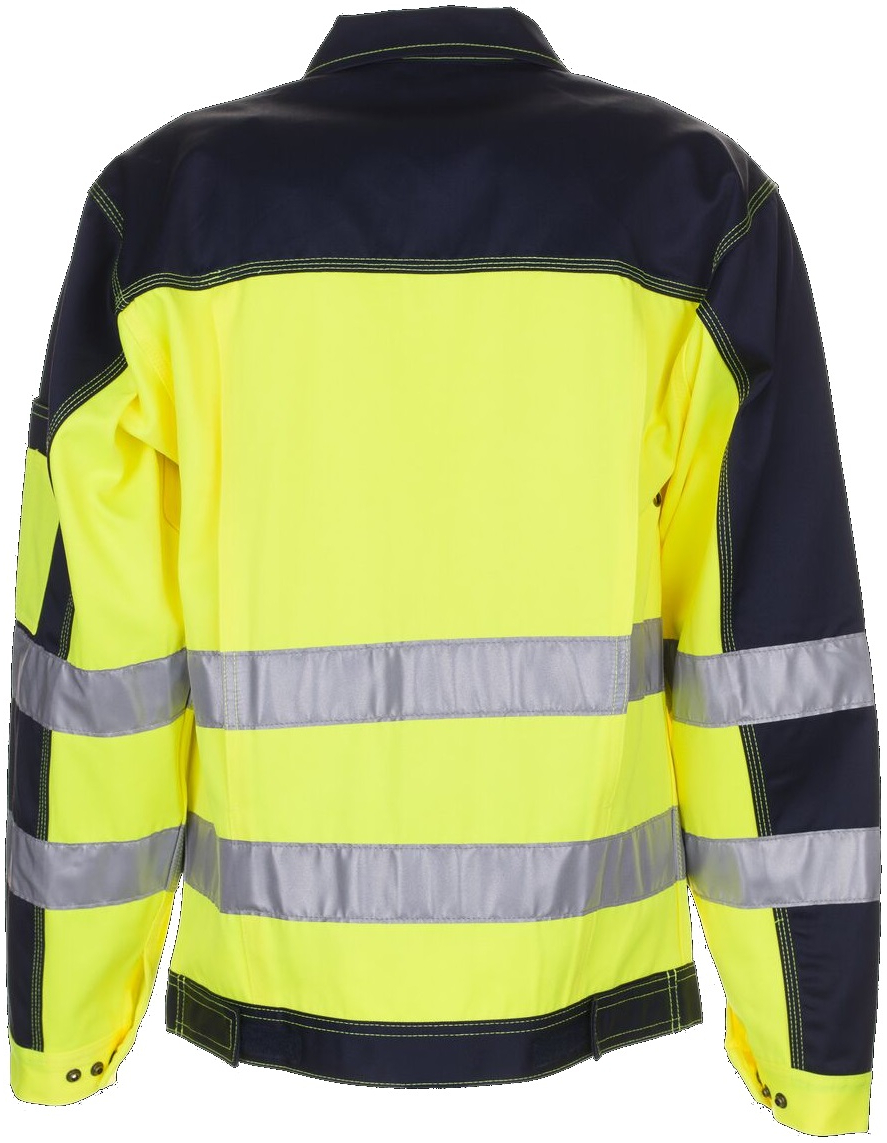 PLANAM-Warnschutz, Bund-Jacke, Warnjacke kontrast gelb/marine