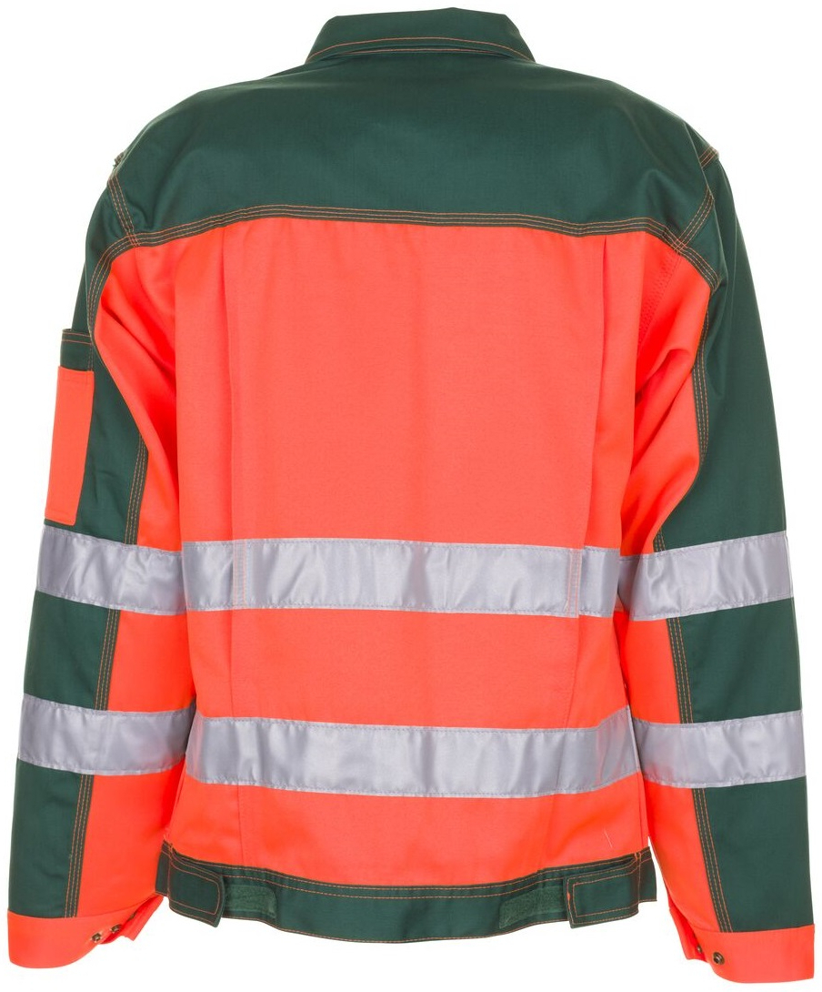 PLANAM-Warnschutz, Bund-Jacke, Warnjacke kontrast orange/grün