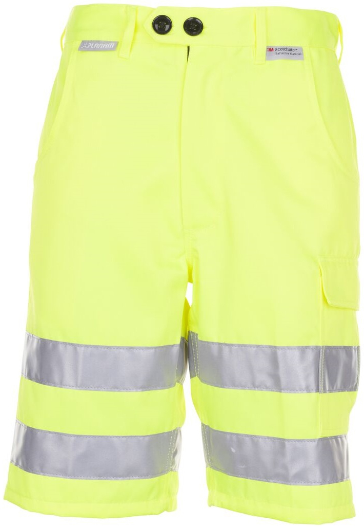 PLANAM-Warnschutz, Shorts uni gelb