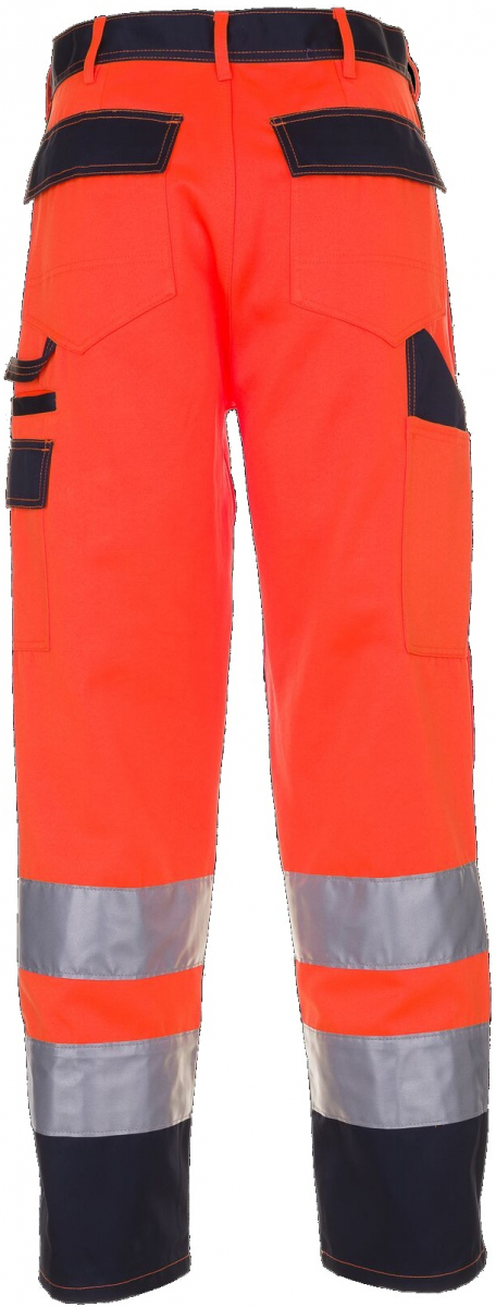 PLANAM-Warnschutz, Warn-Hose kontrast orange/marine
