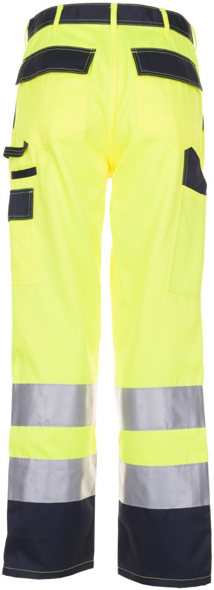 PLANAM-Warnschutz, Bundhose, Warn-Hose kontrast gelb/marine