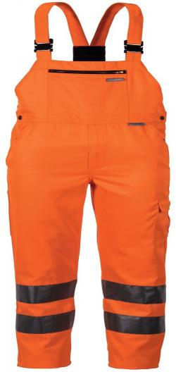 PLANAM-Warnschutz, Warn-Latzhose uni orange