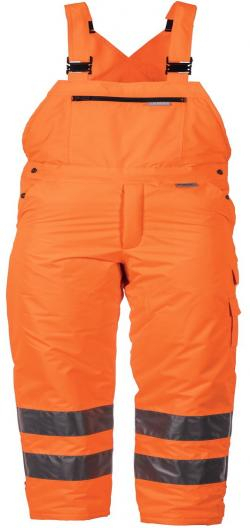 PLANAM-Warnschutz, Warn-/Wetter-Schutz Winter-Latzhose uni orange