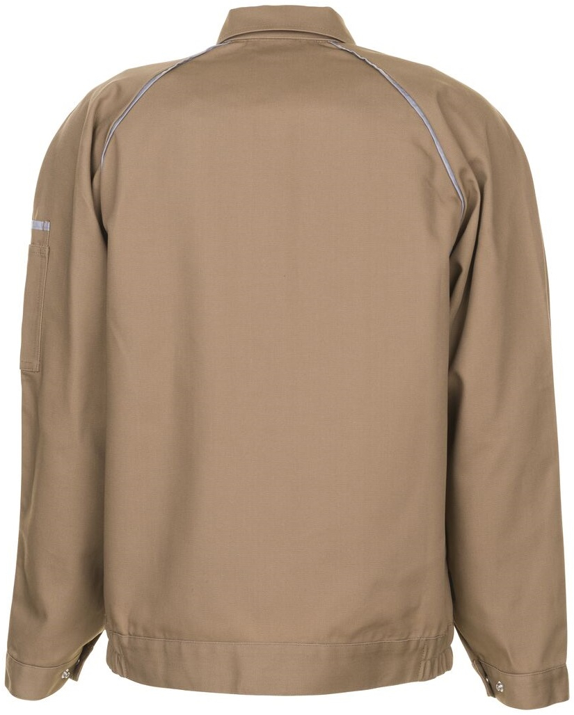 PLANAM-Workwear, Arbeits-Berufs-Bund-Jacke, MG Canvas 320 khaki/schwarz