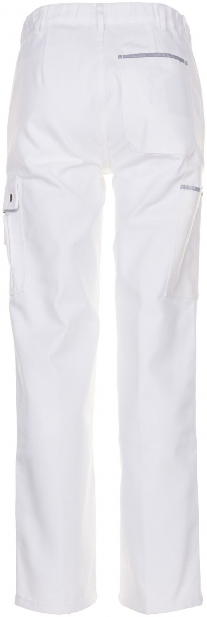 PLANAM-Workwear, Maler-Arbeits-Bund-Hose, MG Canvas 320, weiß/weiß