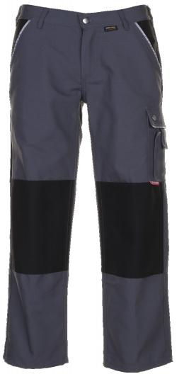 PLANAM-Workwear, Arbeits-Berufs-Bund-Hose, MG Canvas 320 grau/schwarz
