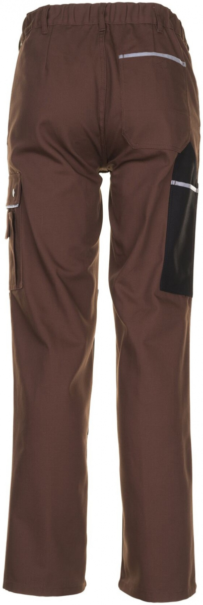 PLANAM-Workwear, Arbeits-Berufs-Bund-Hose, MG Canvas 320 braun/schwarz