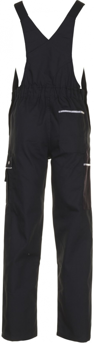 PLANAM-Workwear, Arbeits-Berufs-Latz-Hose, MG Canvas 320 schwarz/schwarz