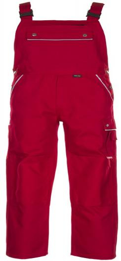 PLANAM-Workwear, Arbeits-Berufs-Latz-Hose, MG Canvas 320 rot/rot