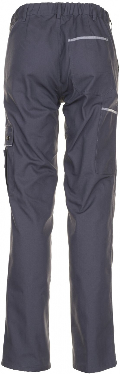 PLANAM-Workwear, Kälte-Schutz, Thermo-Arbeits-Bund-Hose, MG Canvas 320, grau/schwarz