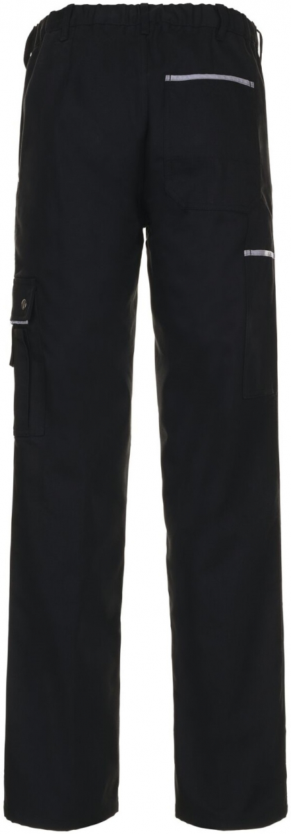 PLANAM-Workwear, Kälte-Schutz, Thermo-Arbeits-Bund-Hose, MG Canvas 320, schwarz/schwarz