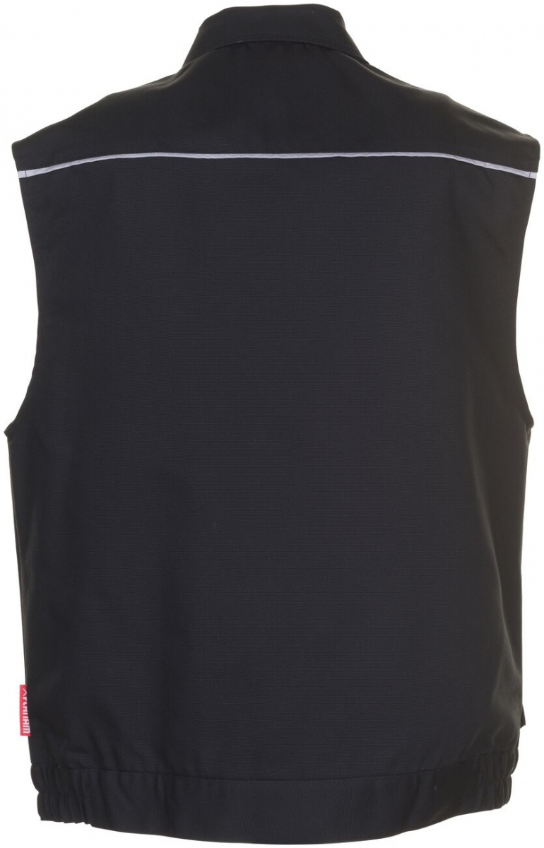 PLANAM-Workwear, Arbeitsweste, Weste MG Canvas, 320 schwarz/schwarz