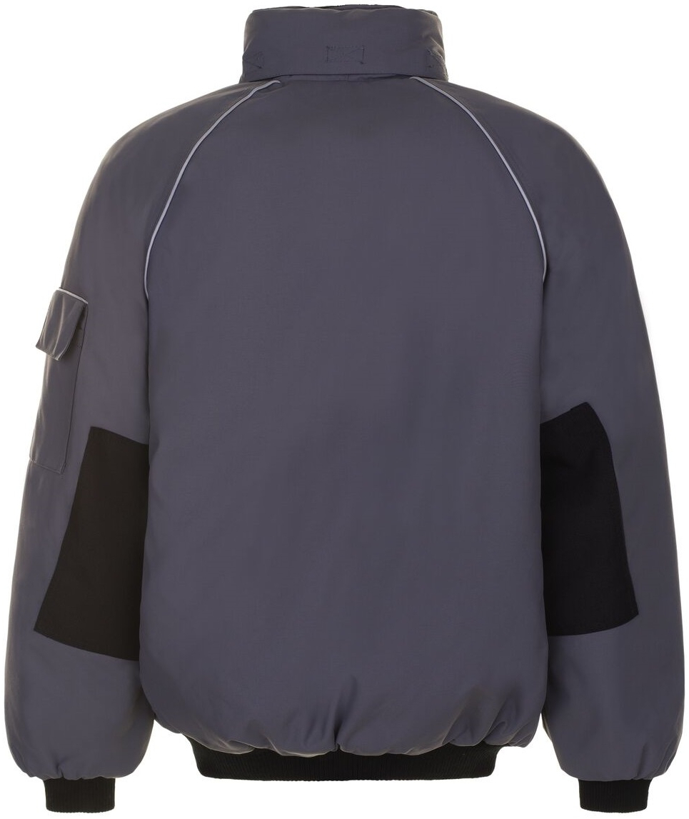 PLANAM-Workwear, Winter-Jacke, Blouson Canvas 320 grau/schwarz