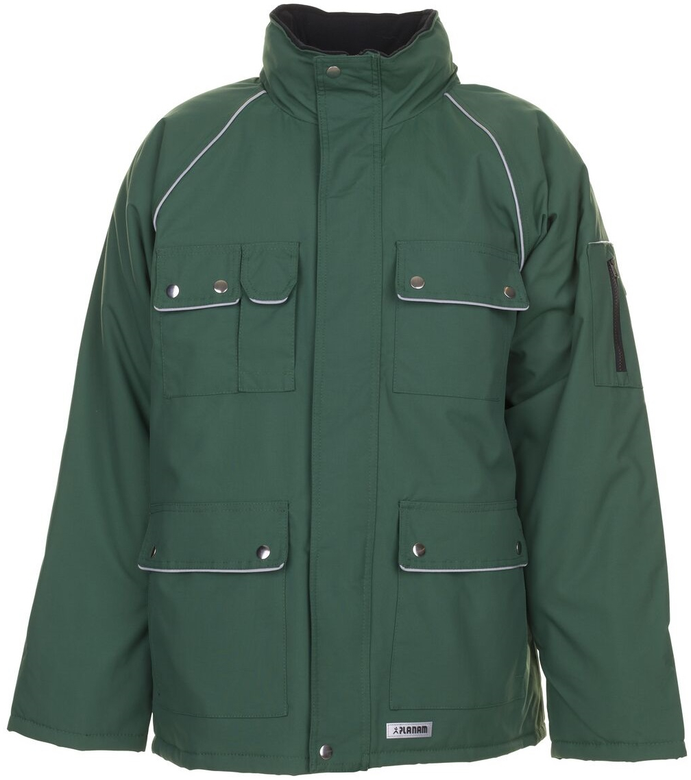 PLANAM-Workwear, Winter-Parka Canvas 320 grün/grün