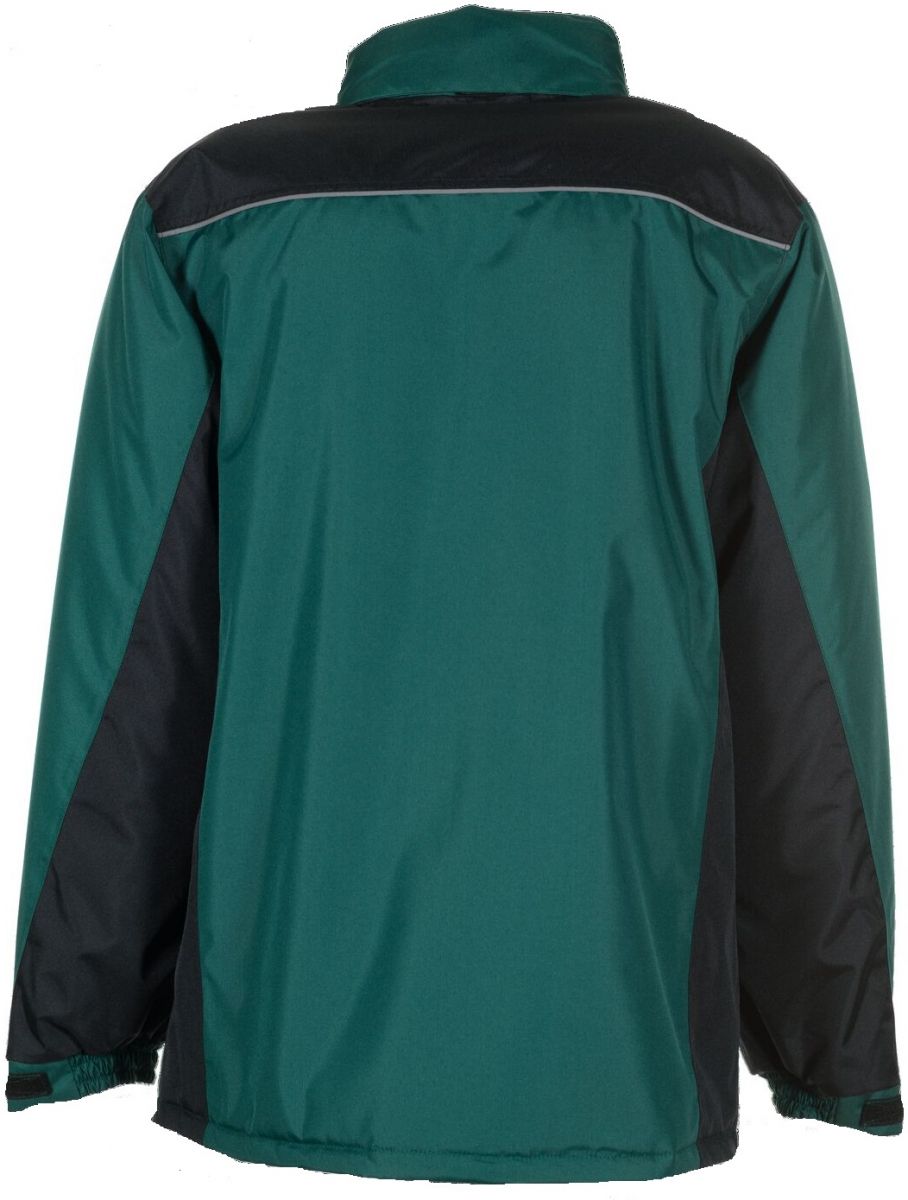PLANAM-Workwear, Winter-Jacke, Highline, grün/schwarz/rot