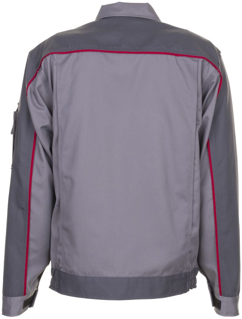 PLANAM-Workwear, Arbeits-Berufs-Bund-Jacke, MG Highline zink/schiefer/rot