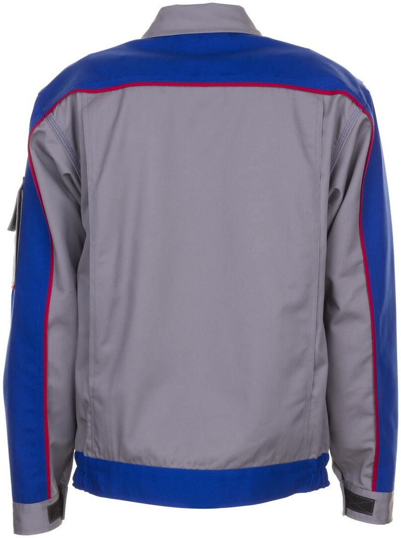 PLANAM-Workwear, Arbeits-Berufs-Bund-Jacke, MG Highline, zink/kornblau/rot