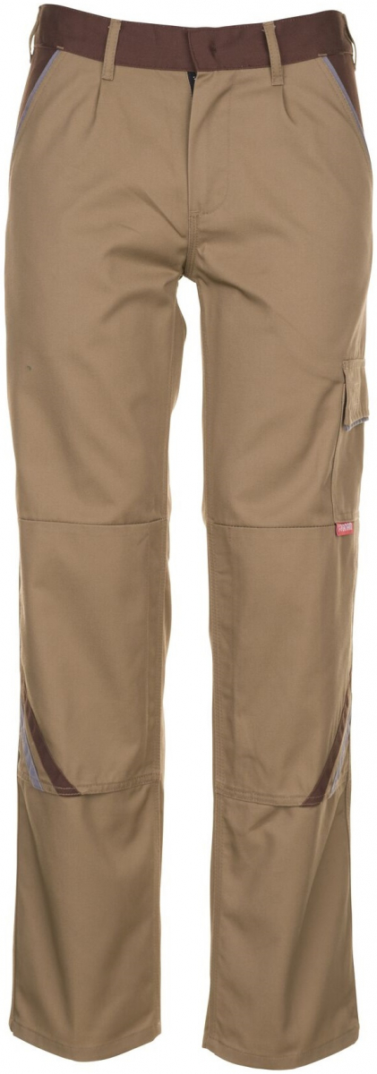 PLANAM-Workwear, Arbeits-Berufs-Bund-Hose, MG Highline beige/braun/zink