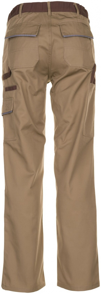 PLANAM-Workwear, Arbeits-Berufs-Bund-Hose, MG Highline beige/braun/zink