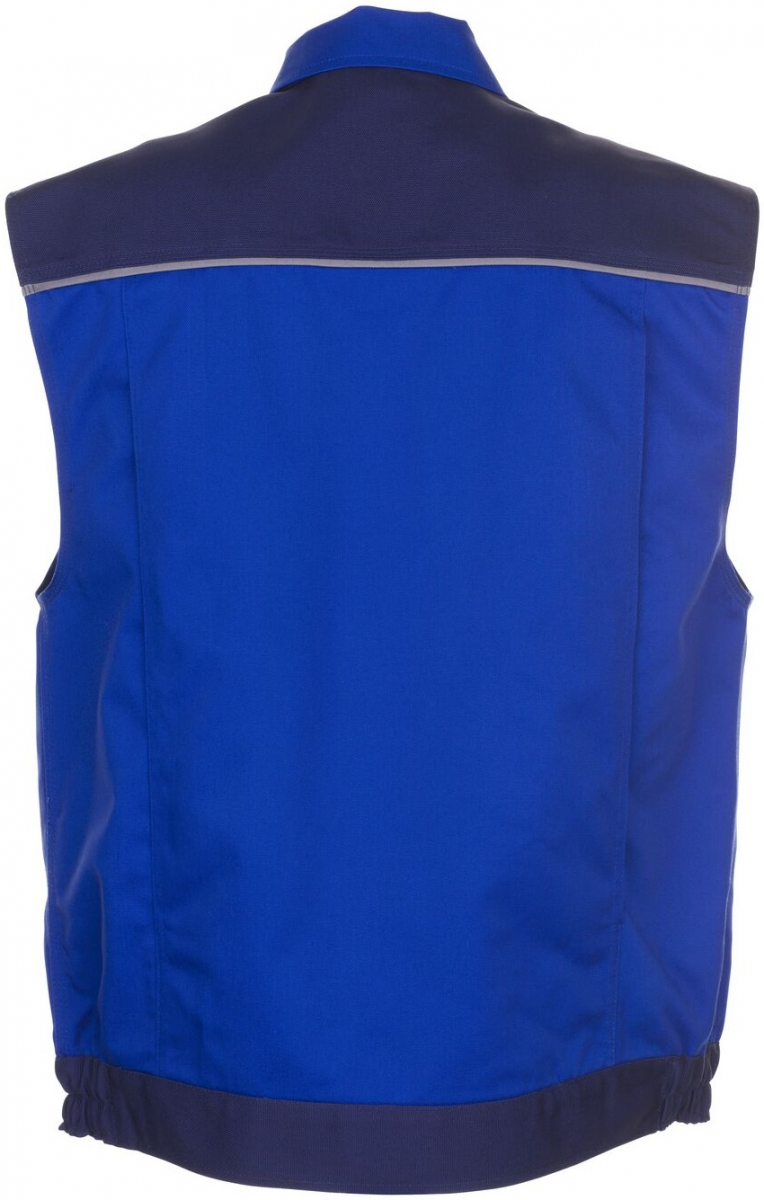 PLANAM-Workwear, Arbeitsweste, Weste MG Highline, kornblau/marine/zink