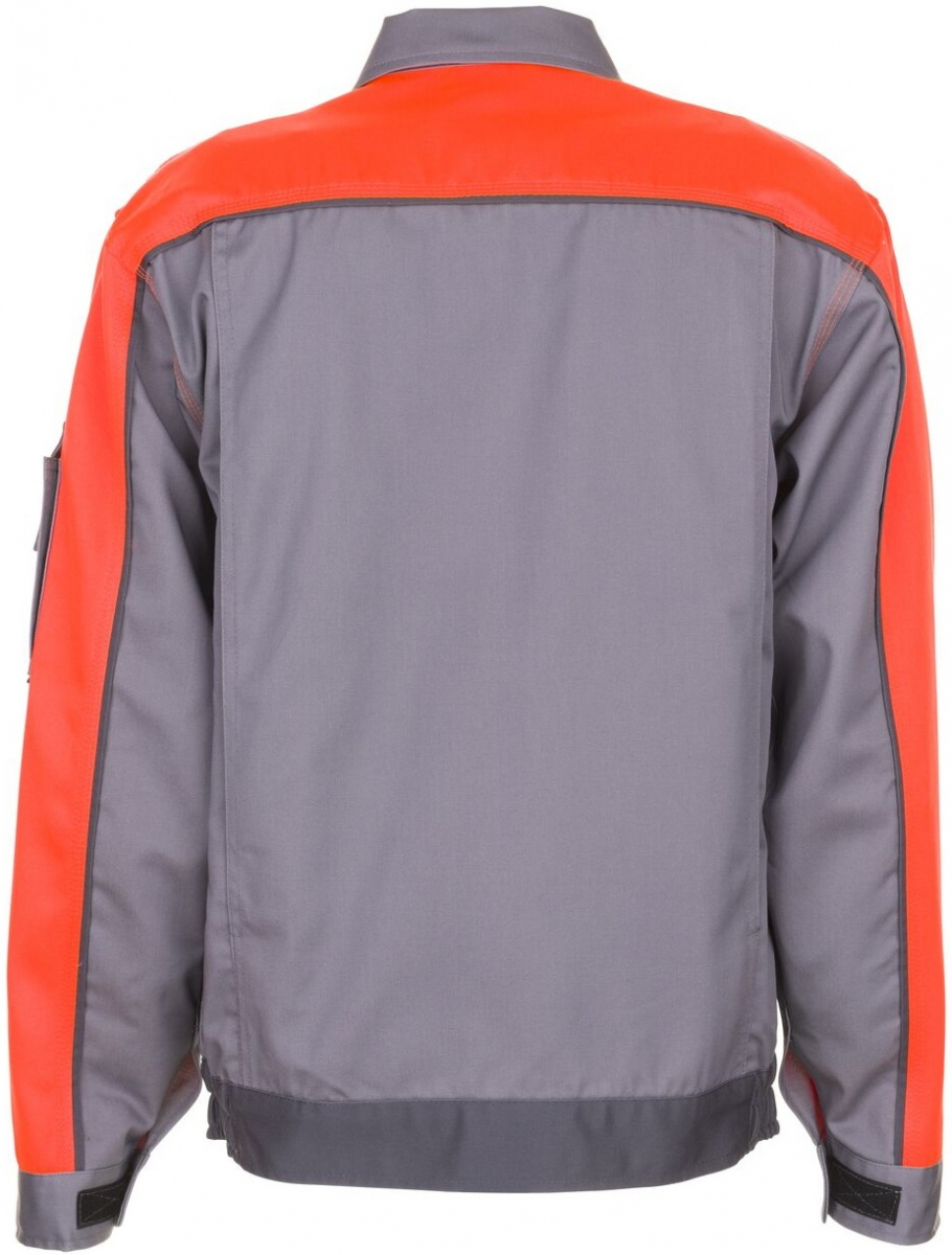 PLANAM-Workwear, Arbeits-Berufs-Bund-Jacke, Visline zink/orange/schiefer