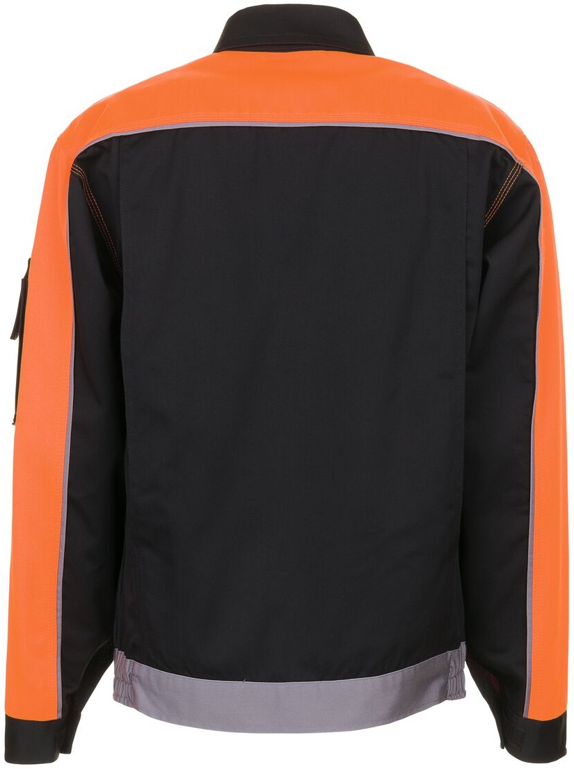 PLANAM-Workwear, Arbeits-Berufs-Bund-Jacke, Visline schwarz/orange/zink