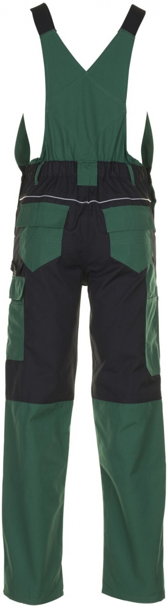 PLANAM-Workwear, Arbeits-Berufs-Latz-Hose, MG Plaline grün/schwarz
