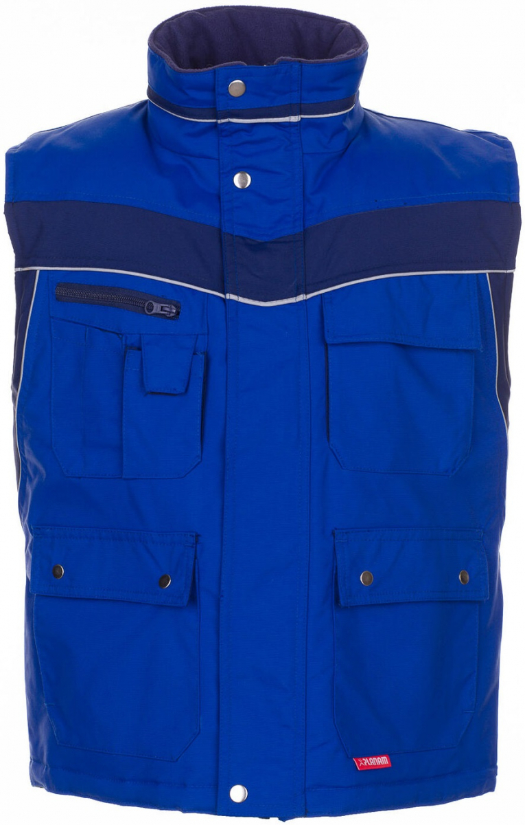 PLANAM-Workwear, Winter-Weste Plaline kornblau/marine