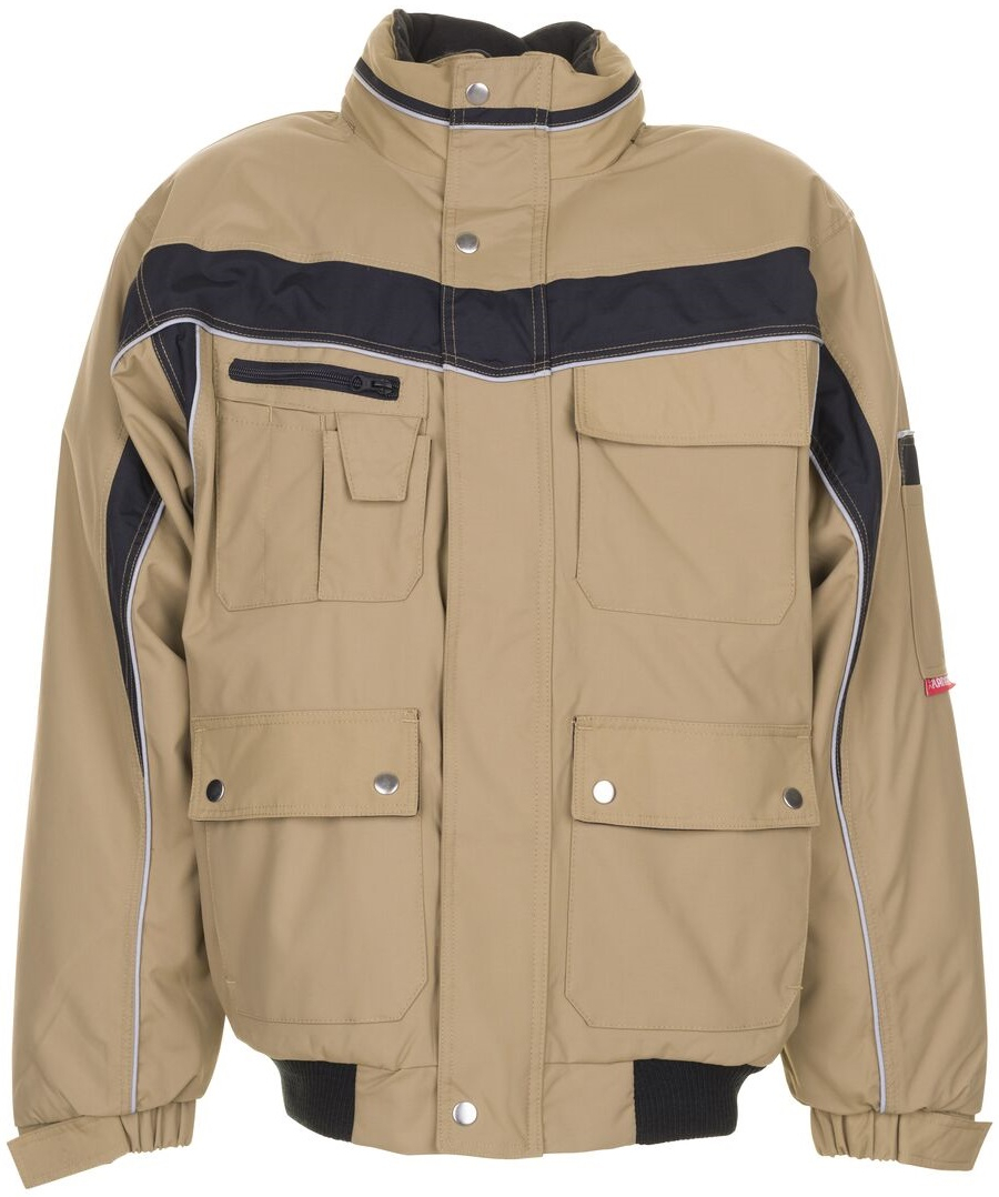 PLANAM-Workwear, Winter-Blouson Plaline sand/schwarz