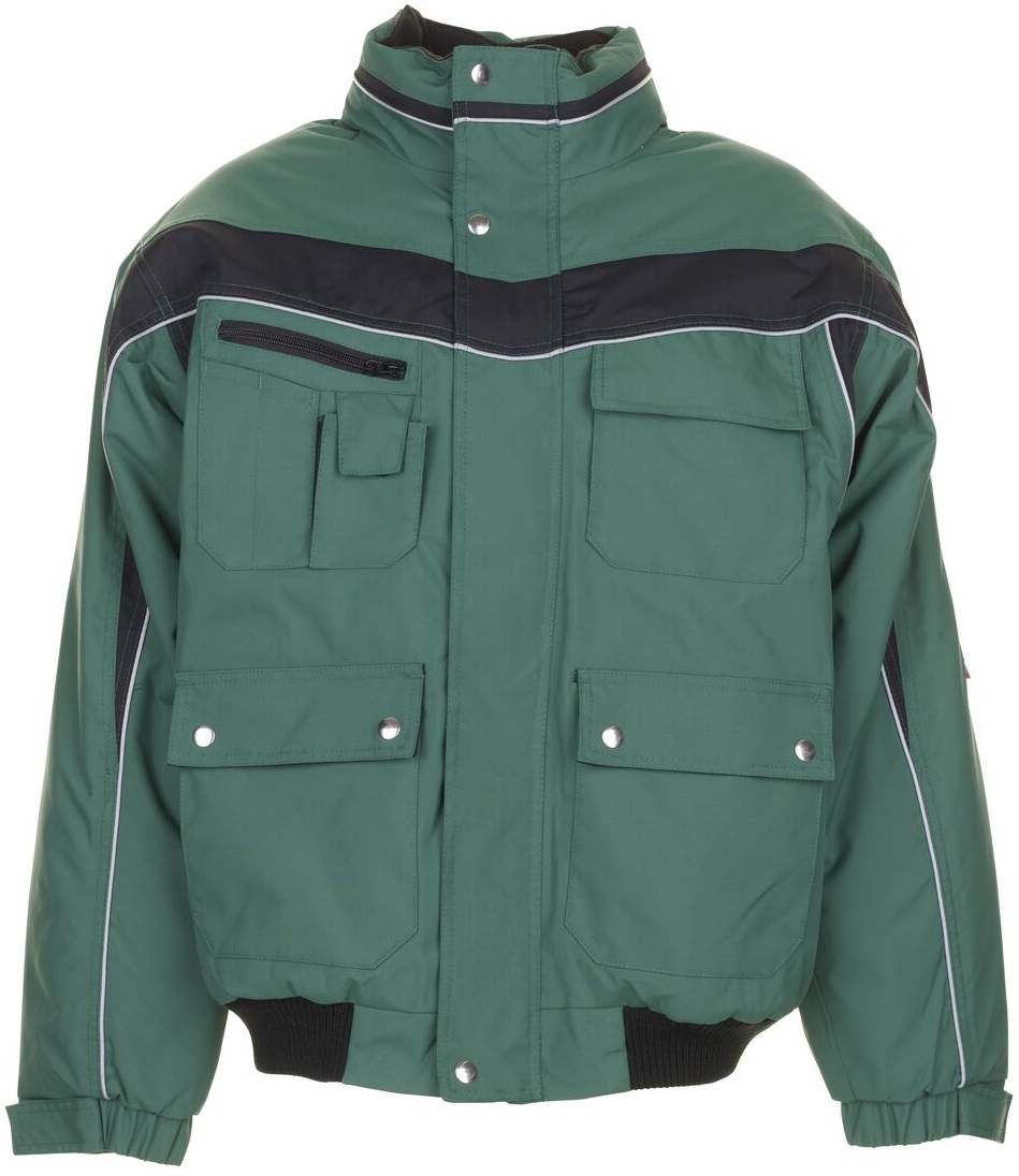 PLANAM-Workwear, Winter-Blouson Plaline grün/schwarz