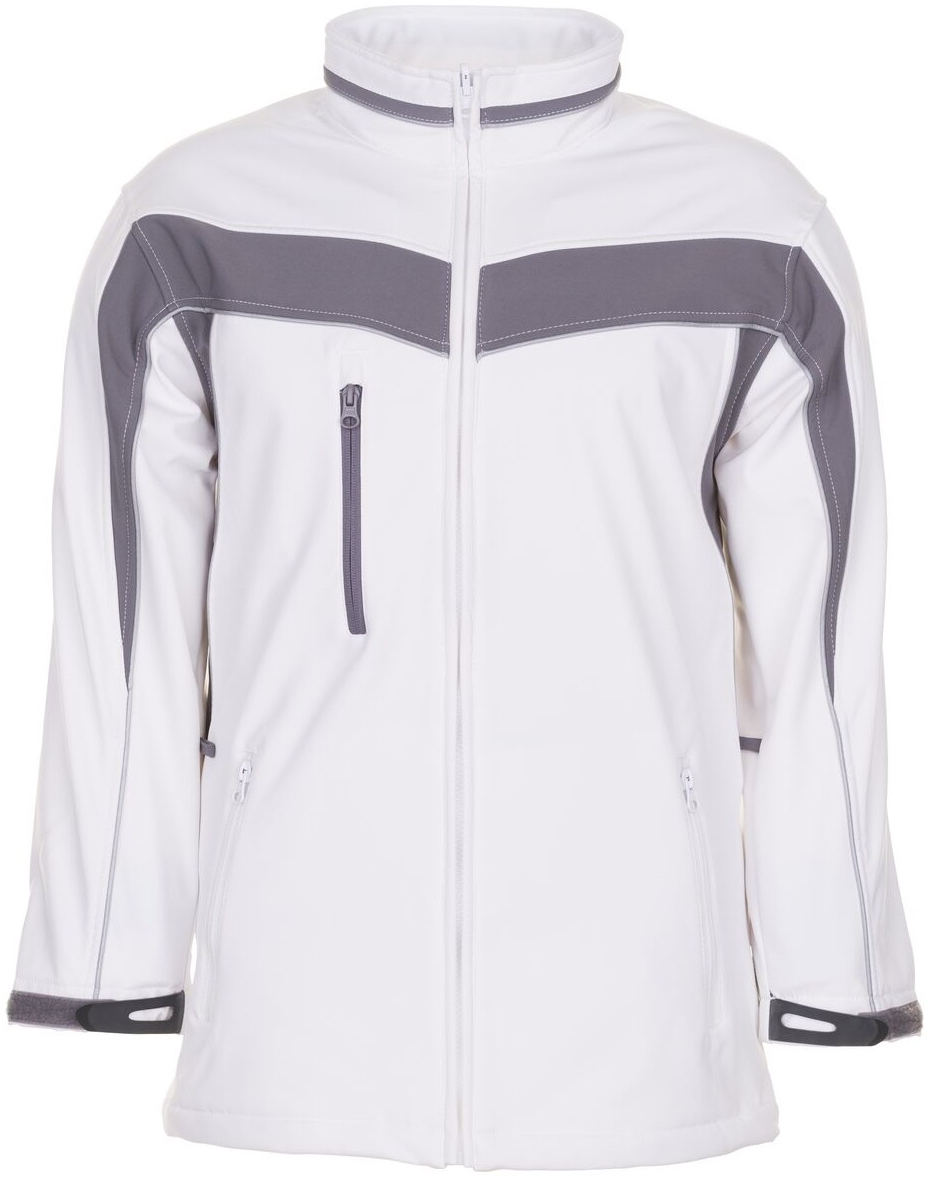 PLANAM-Workwear, Softshelljacke, weiß/zink