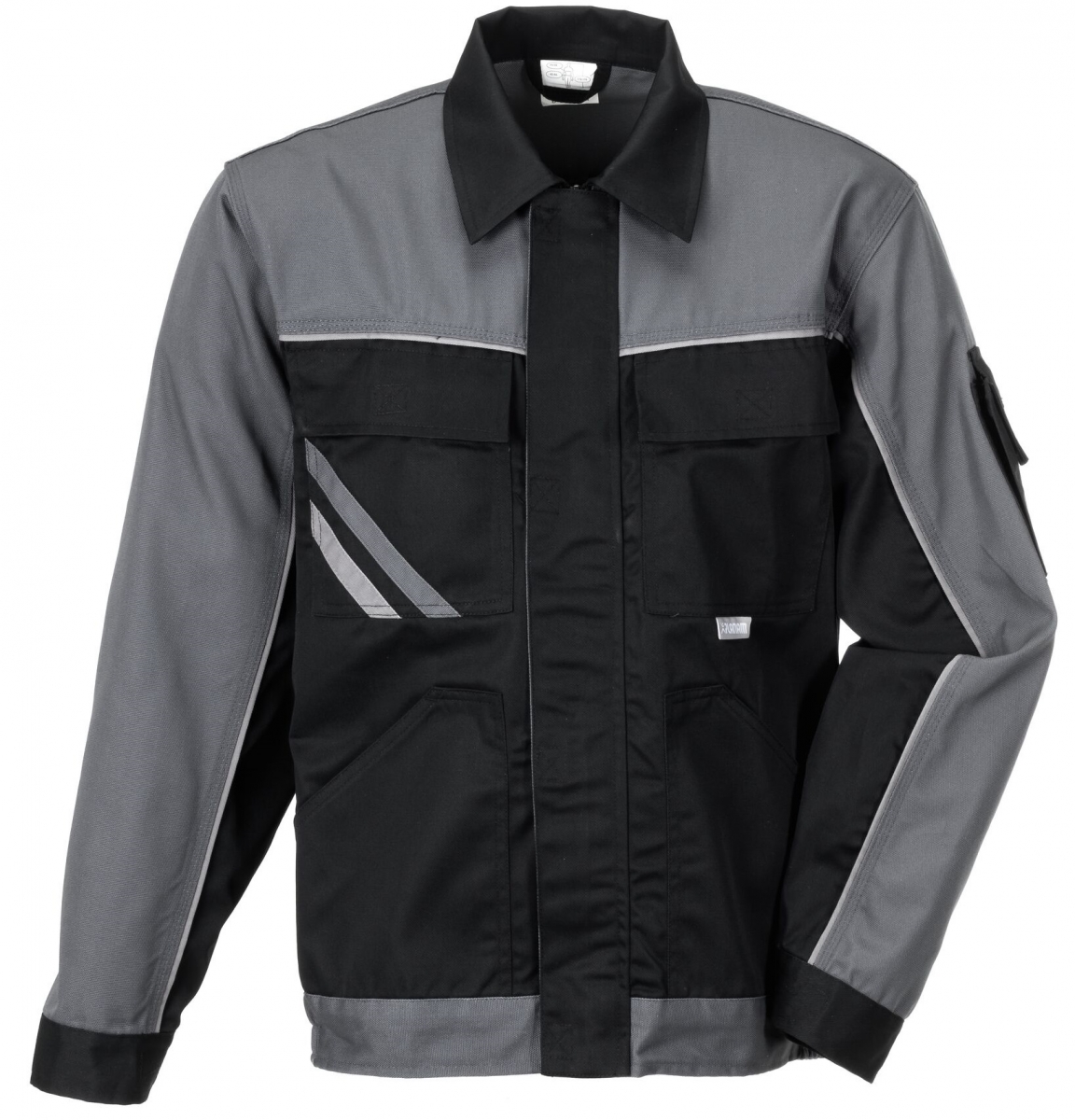 PLANAM-Workwear, Bundjacke, Highline, 285 g/m, schwarz/schiefer/zink