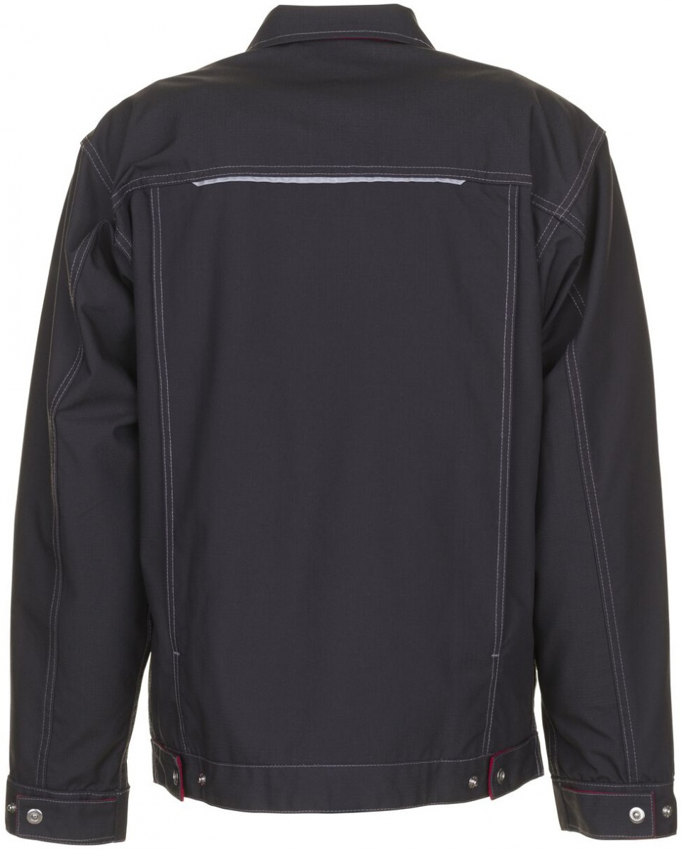 PLANAM-Workwear, Basalt-Arbeits-Berufs-Bund-Jacke, anthrazit/rot