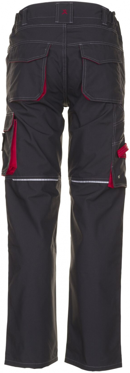 PLANAM-Workwear, Basalt-Arbeits-Berufs-Bund-Hose, anthrazit/rot