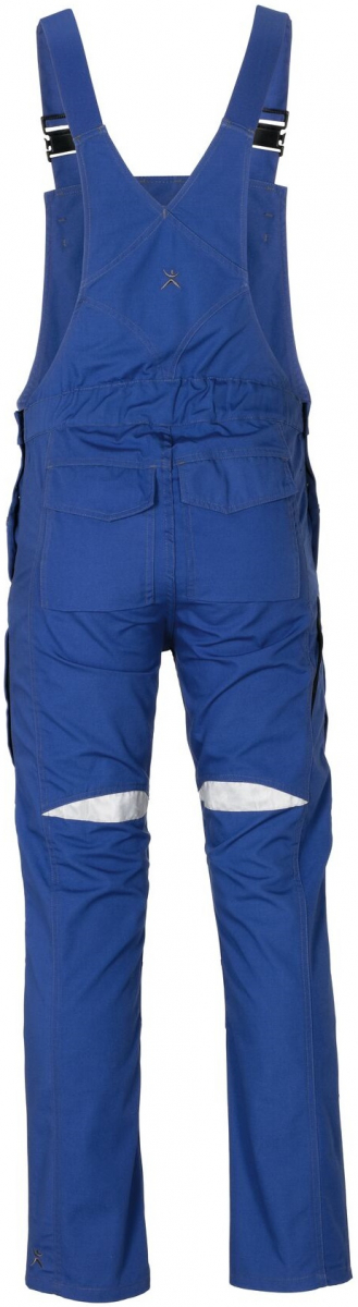 PLANAM-Workwear, Latzhose, Duraline, 270 g/m², kornblau/schwarz