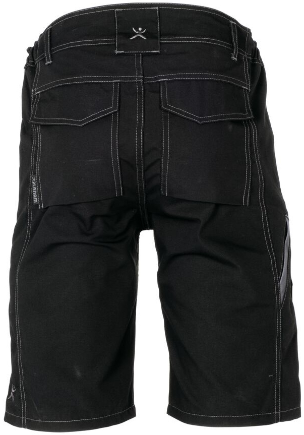 PLANAM-Workwear, Arbeits-Berufs-Shorts, Duraline, 270 g/m², schwarz/grau